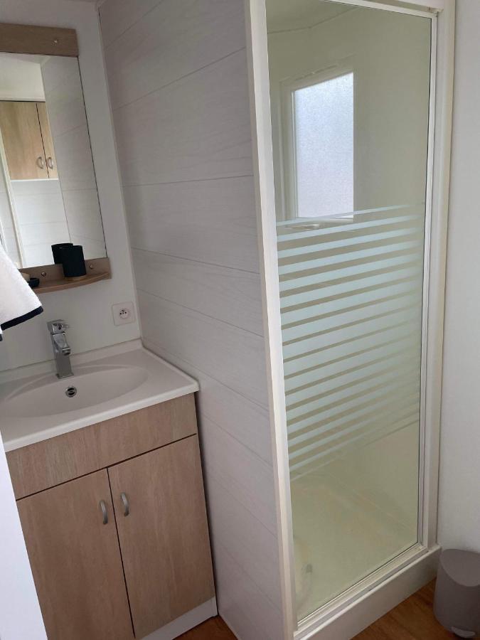Mobil-Home 4/6 Personnes , Terrasse Couverte ,Piscine Chauffee . Biville-sur-Mer Zewnętrze zdjęcie